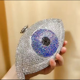 Diamond Eye Crystal Clutch